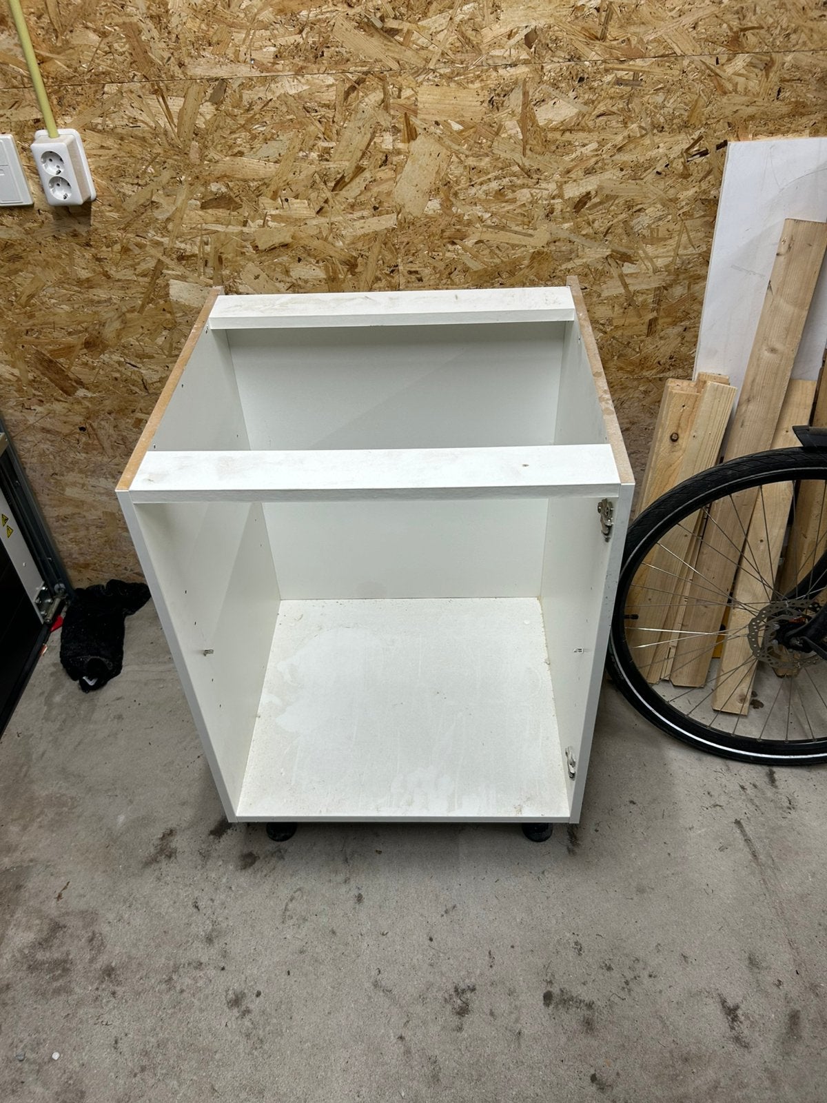 Keukenkastje, Huis en Inrichting, Keuken | Keukenelementen, Ophalen, Gebruikt, Wit, 50 tot 100 cm
