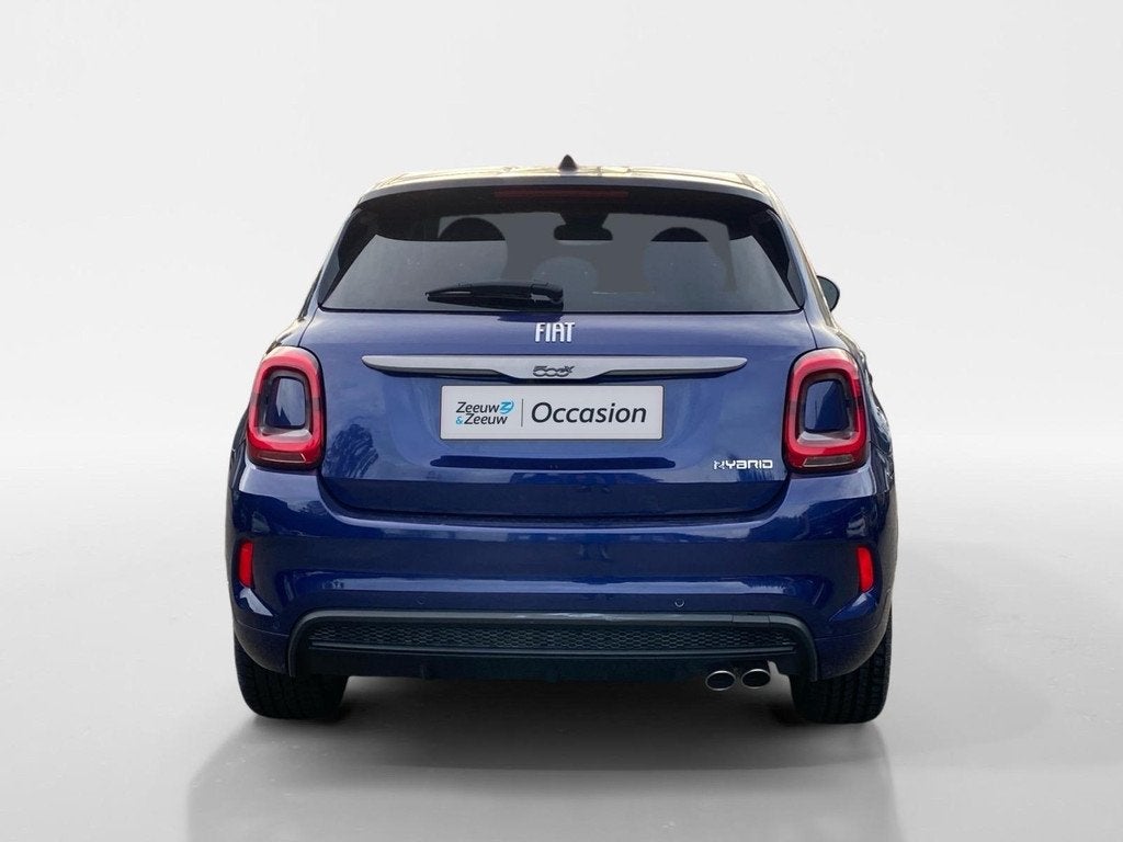 Fiat 500 X Sport | Climate control | Navigatie | Parkeercame, Auto's, Fiat, 12 maanden, Gebruikt, 4 cilinders, Blauw