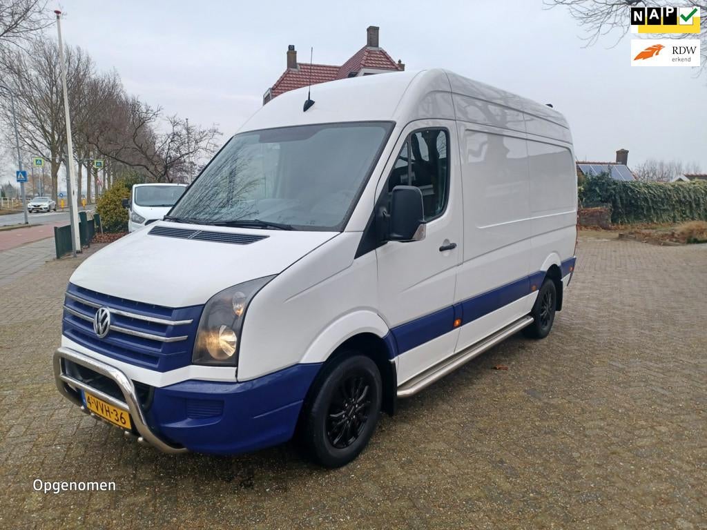 Volkswagen Crafter 50 2.0 TDI L2H1 BM, Euro 5, Achterwielaandrijving, Gebruikt, Zwart