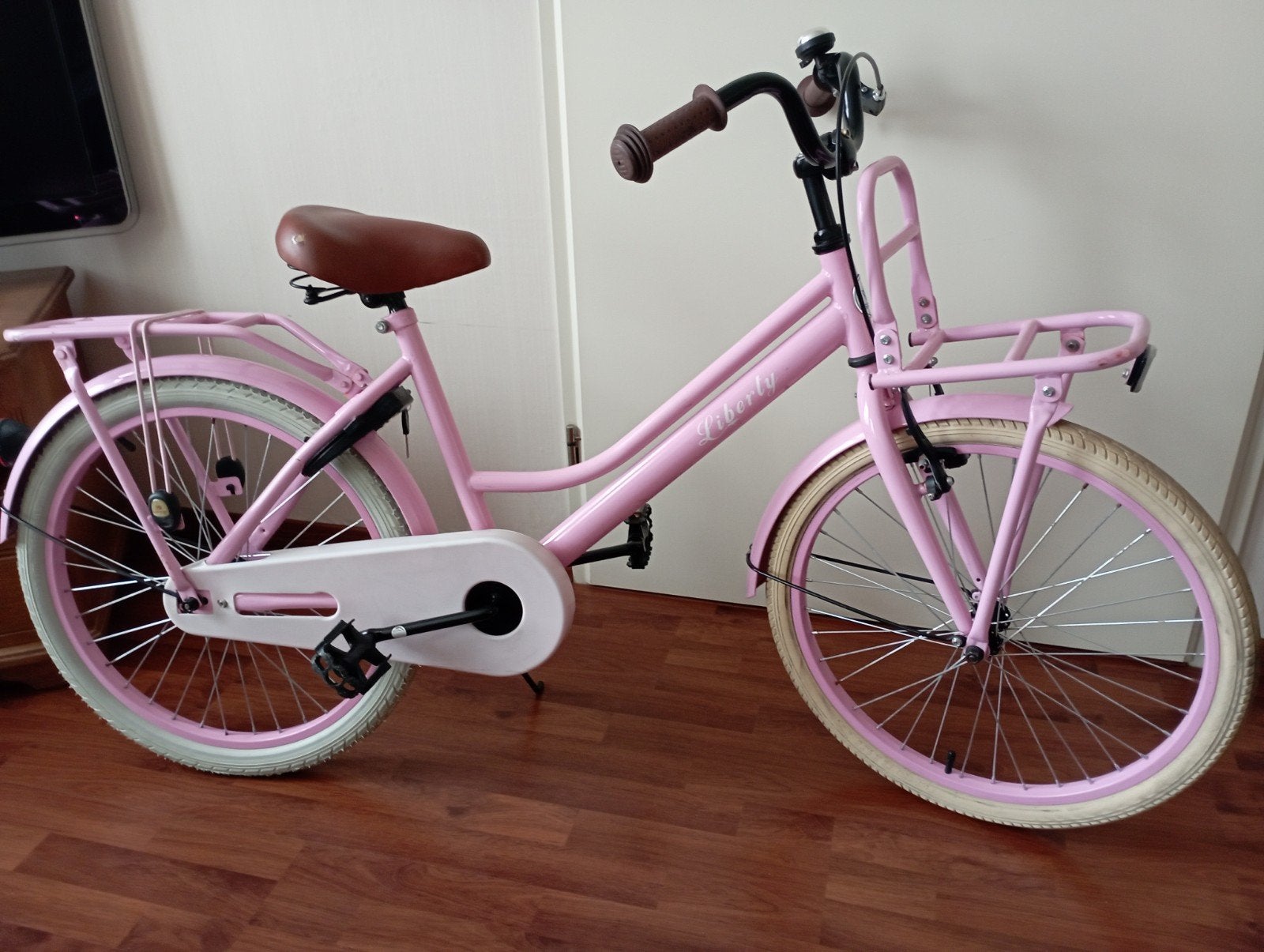 leuk meisjes fiets 22 inch zeer mooi, Ophalen of Verzenden, Zo goed als nieuw, 22 inch