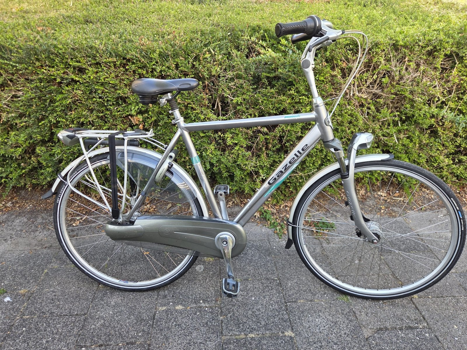 Knappe Gazelle Orange Plus 57cm 7V, Fietsen en Brommers, Fietsen | Heren | Herenfietsen, Ophalen, Versnellingen, Zo goed als nieuw