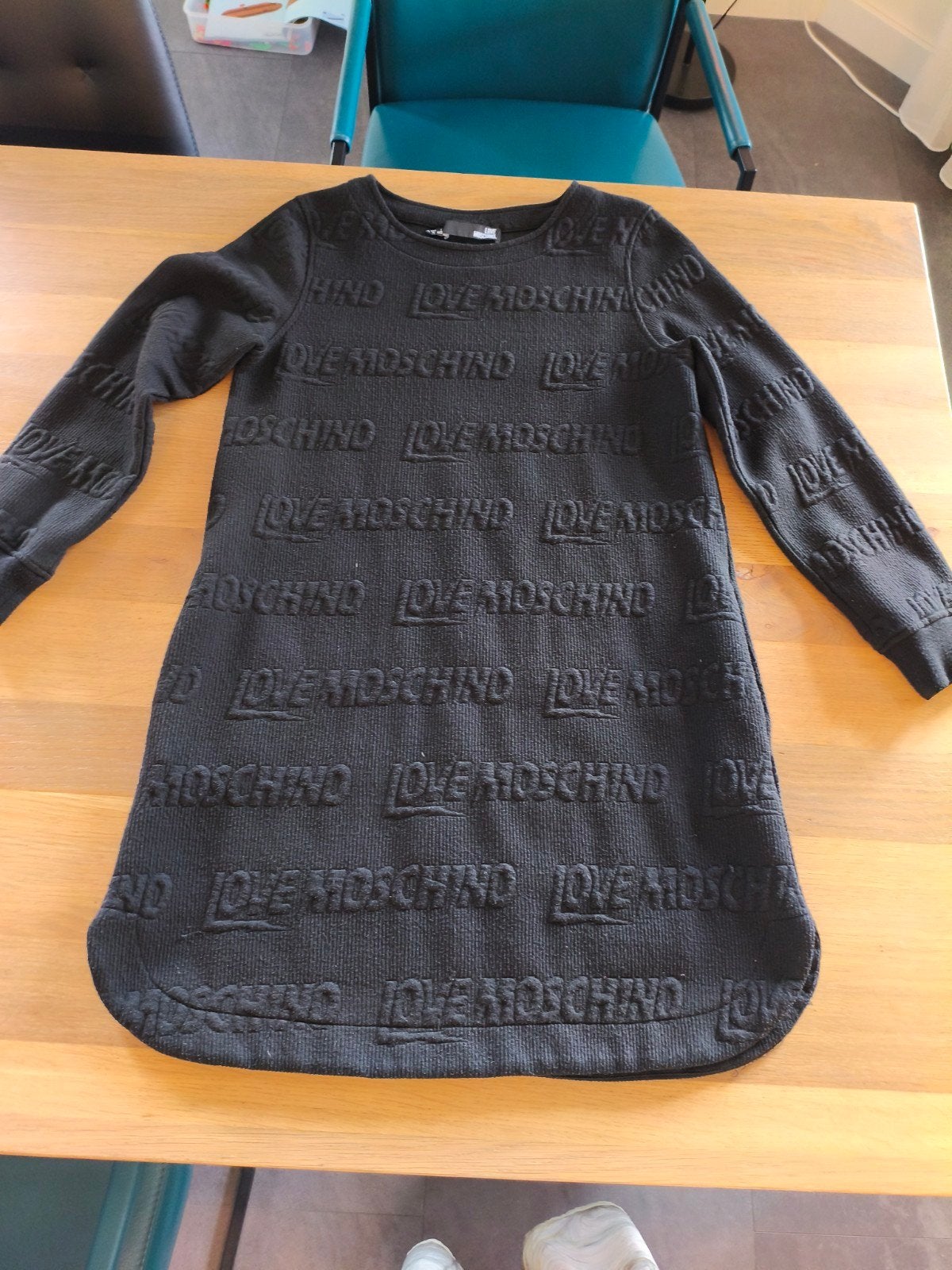 love moschino jurk maat 36, Ophalen of Verzenden, Zo goed als nieuw, Maat 36 (S), Boven de knie