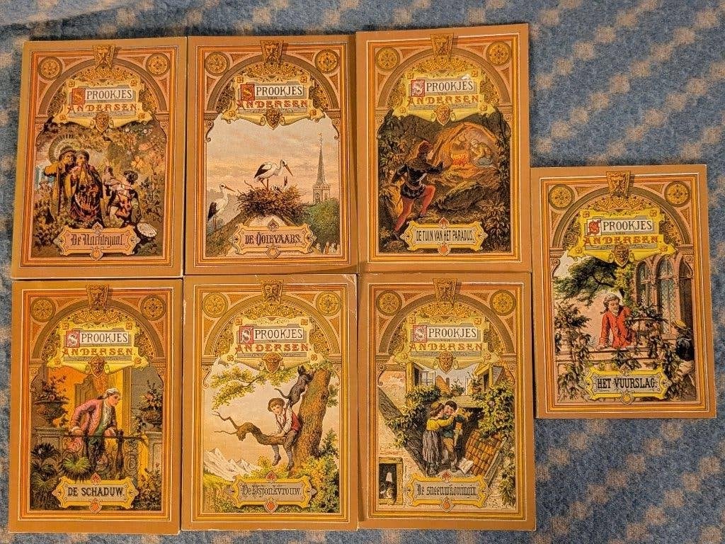 Sijthoff-reeks 7x H.C. Andersen sprookjes, Boeken, Ophalen of Verzenden, Zo goed als nieuw, Hans Christian Andersen