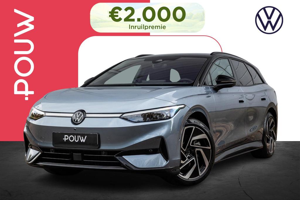 Volkswagen ID.7 Tourer Pro Limited Edition 286pk 77 kWh | Tr, Automaat, 12 maanden, Achterwielaandrijving, Zwart