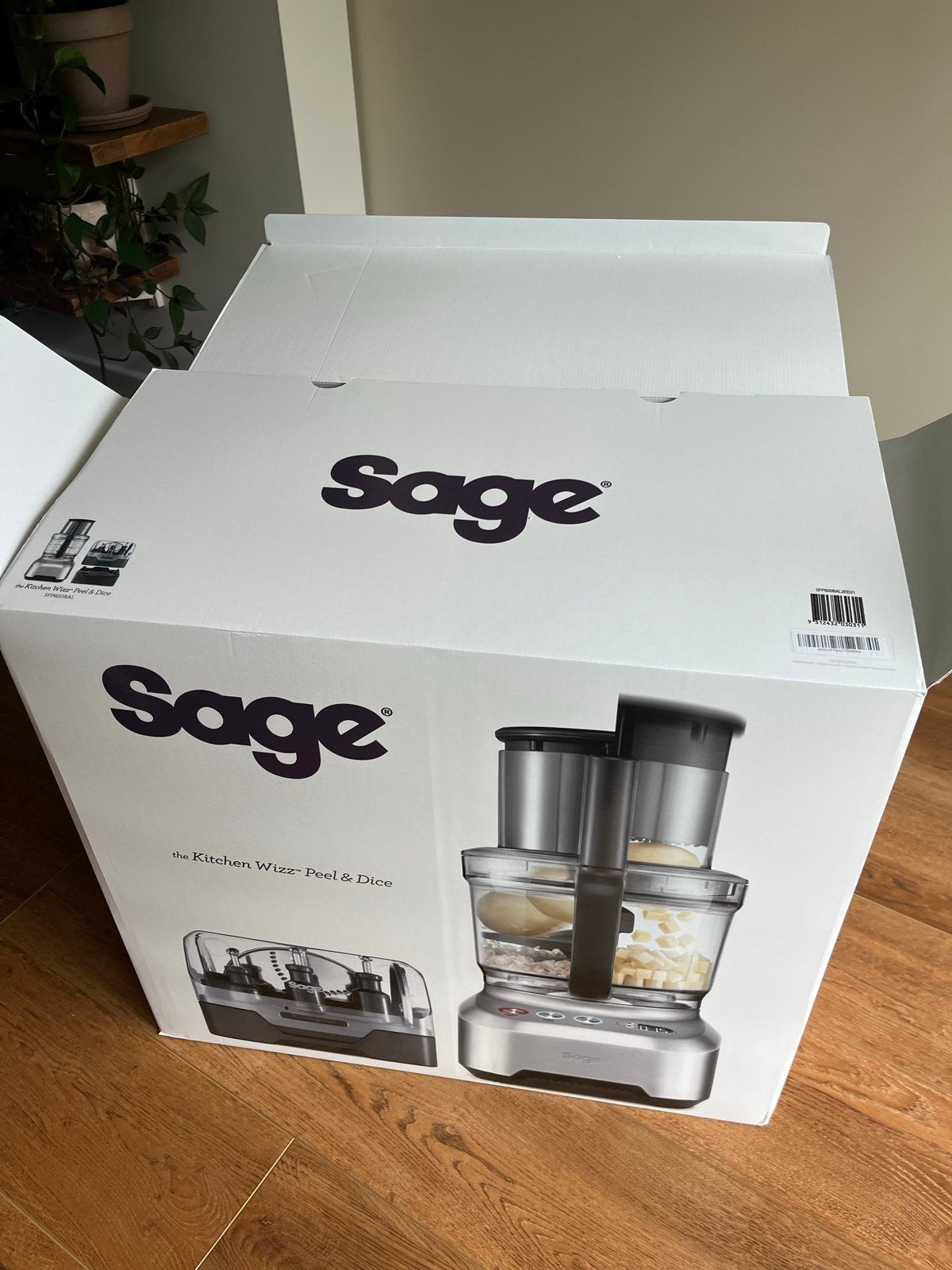 Nieuwe Sage The Kitchen Wizz Peel & Dice Keukenmachine 16, Ophalen, 4 liter of meer, Nieuw, 3 snelheden of meer