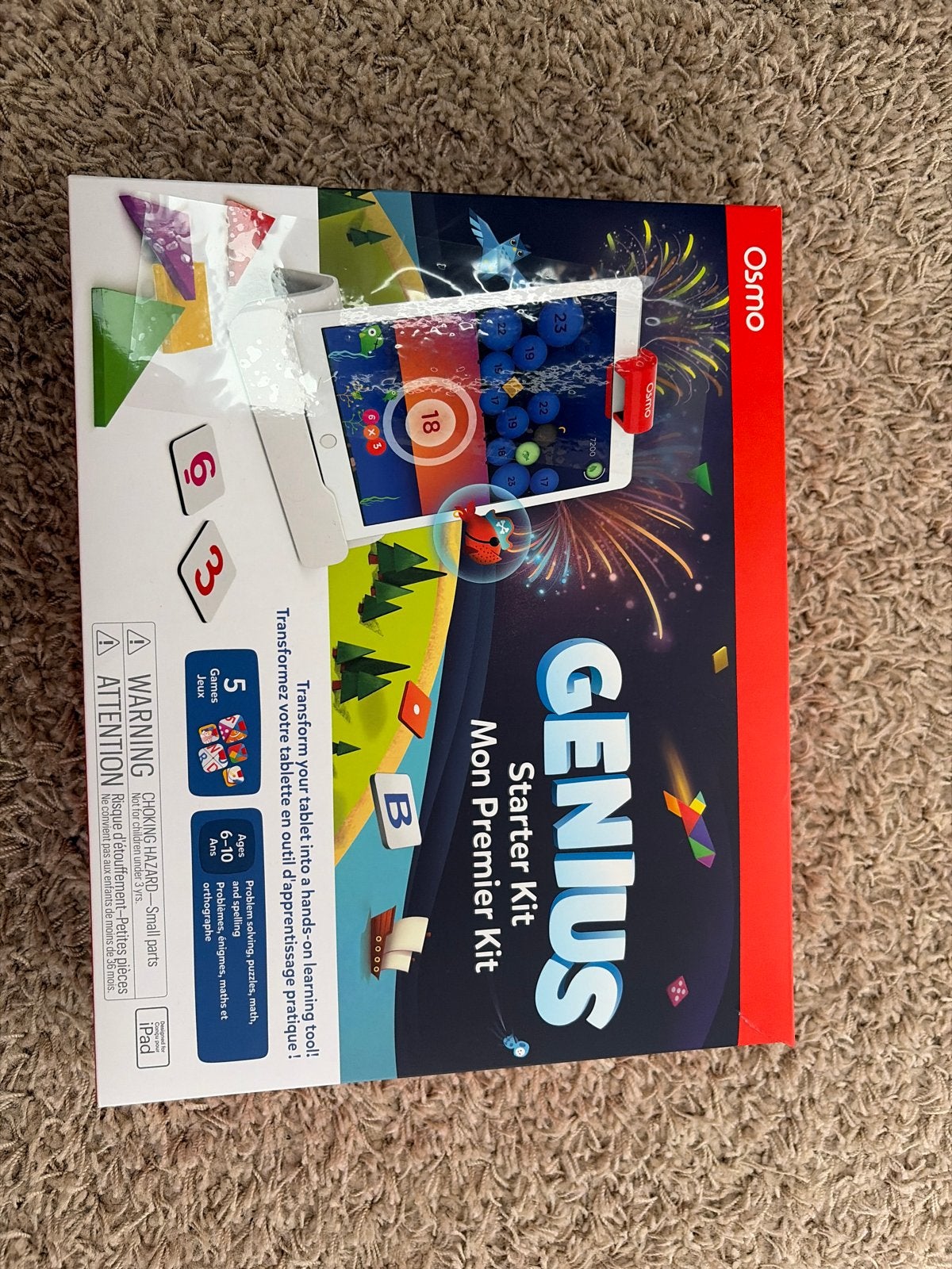 Osmo Genius Starter Kit - Mon Premier Kit voor iPad, 10 inch, 32 GB, Nieuw, Ophalen of Verzenden