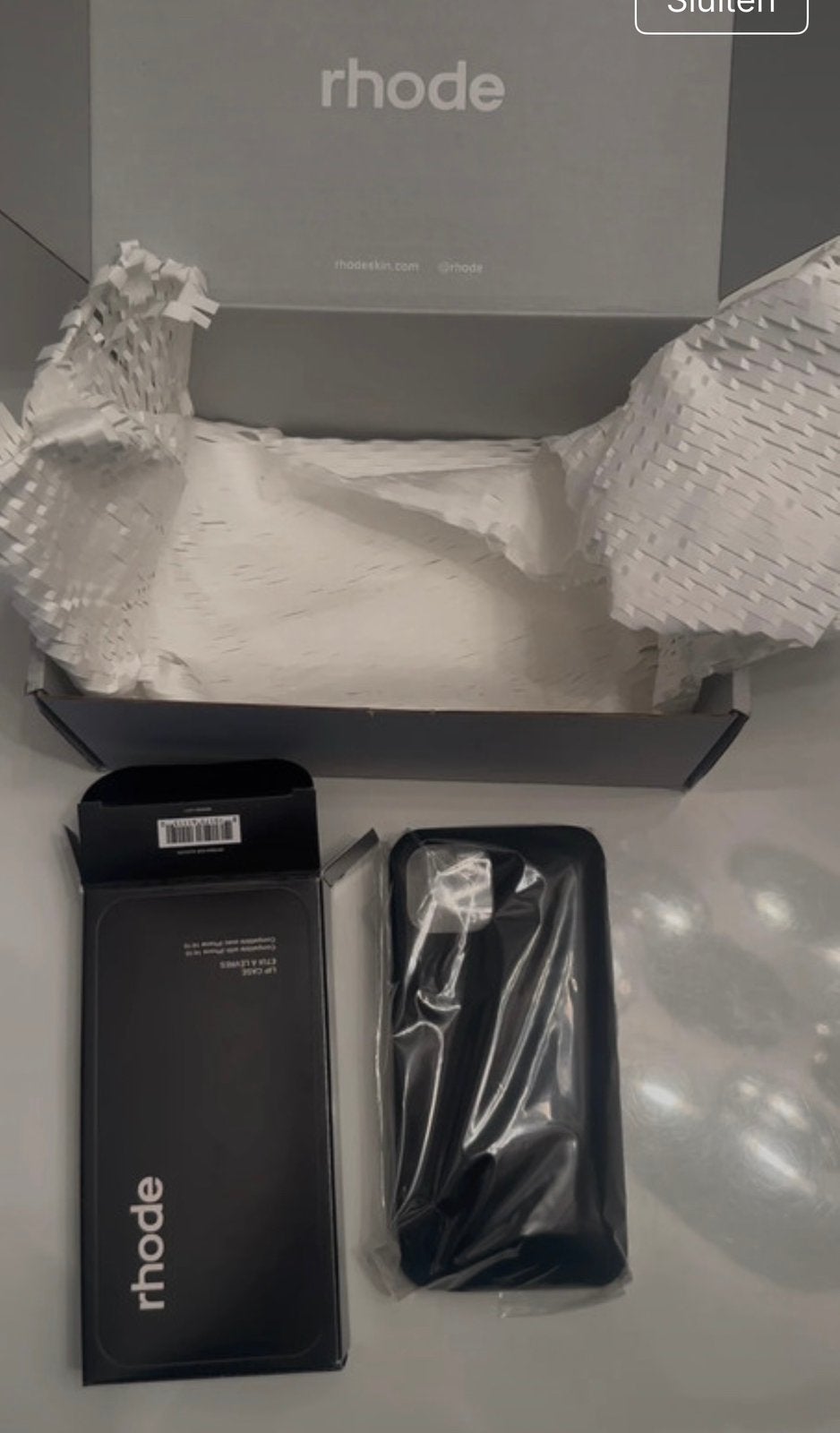 Rhode iPhone 14 hoesje  Zwart NIEUWE, 128 GB, Zwart, Nieuw, Ophalen of Verzenden
