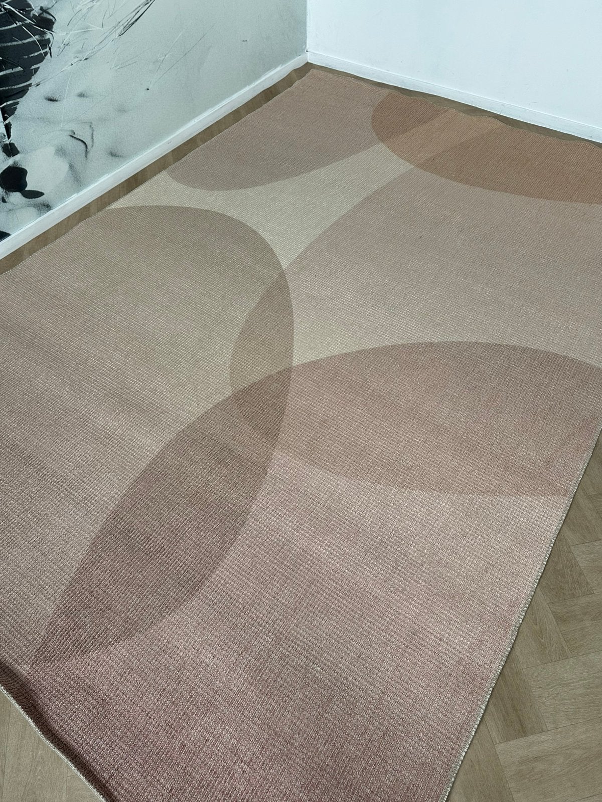 Brinker Grunge warm beige 200/300, Ophalen of Verzenden, 200 cm of meer, Rechthoekig, Nieuw