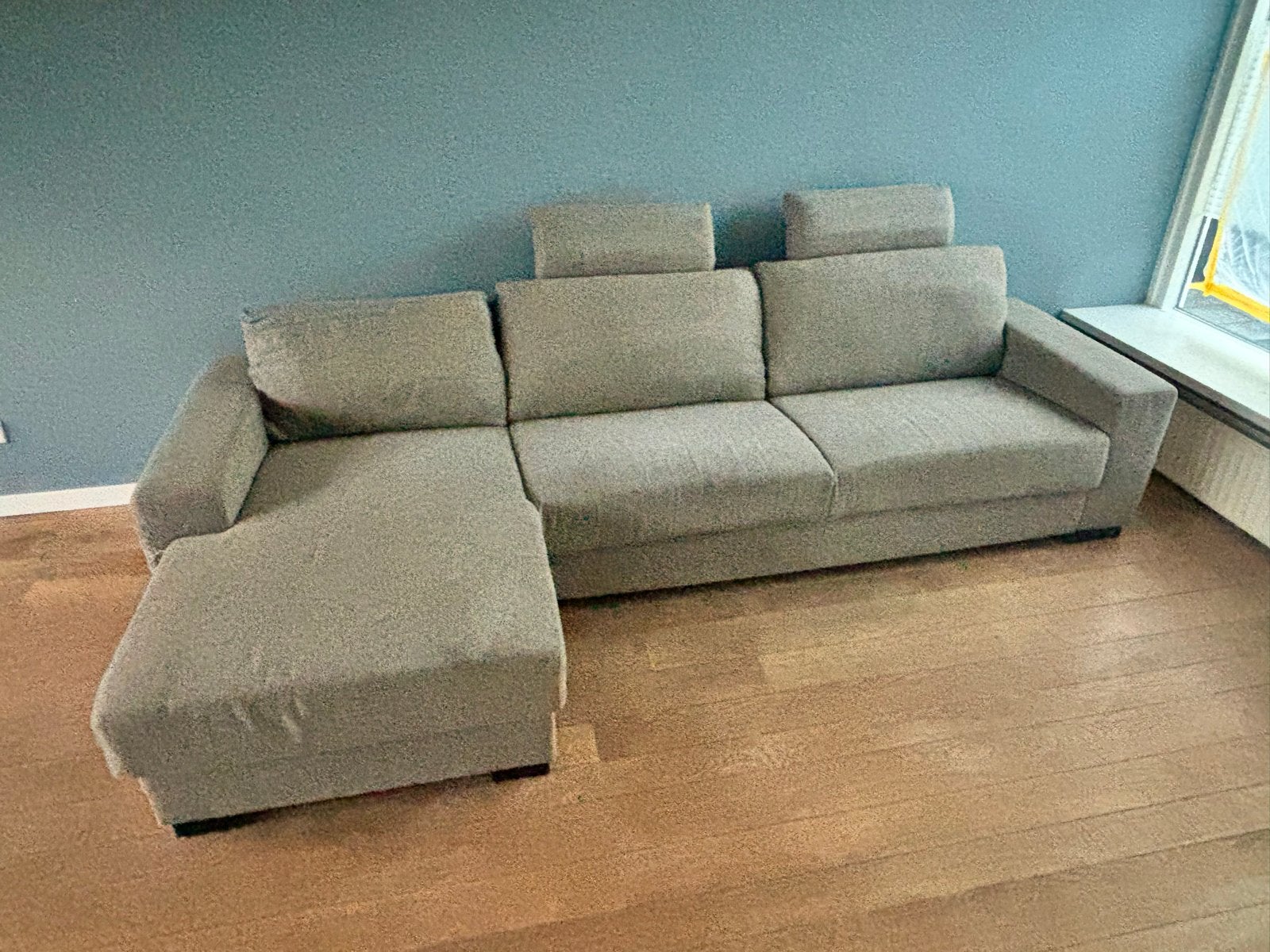 GRATIS HOEKBANK, Ophalen, 250 tot 300 cm, Gebruikt, 100 tot 125 cm