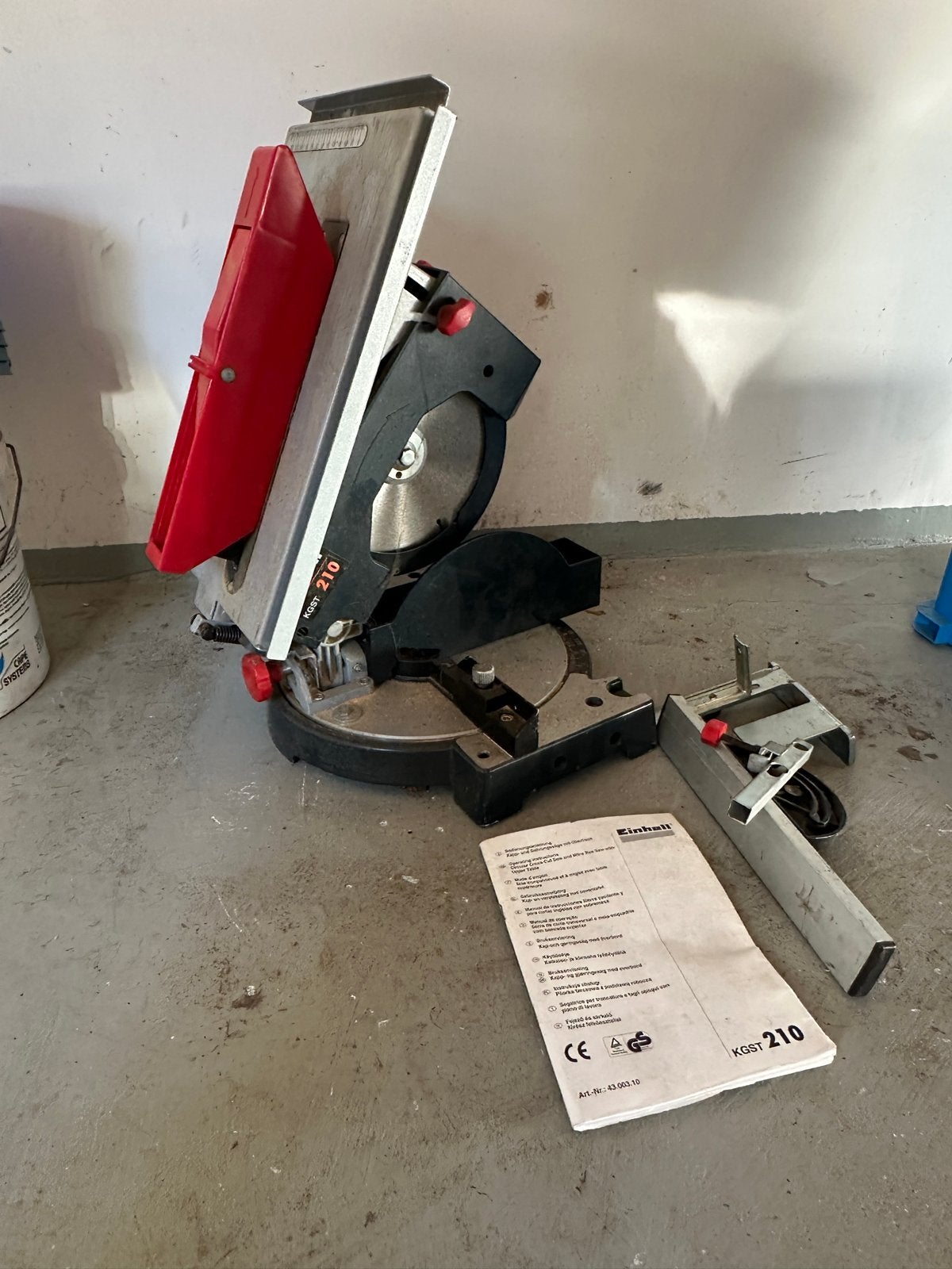 Einhell KGST 210 Afkortzaag - Gebruikt, Ophalen, Gebruikt, 600 tot 1200 watt, Afkortzaag