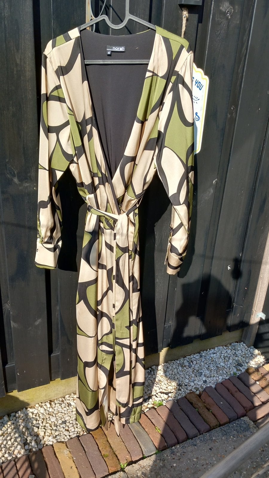 Norah jurk maat 42 prachtige herfst kleuren, Meerkleurig, Maat 42/44 (L), Ophalen of Verzenden, Zo goed als nieuw