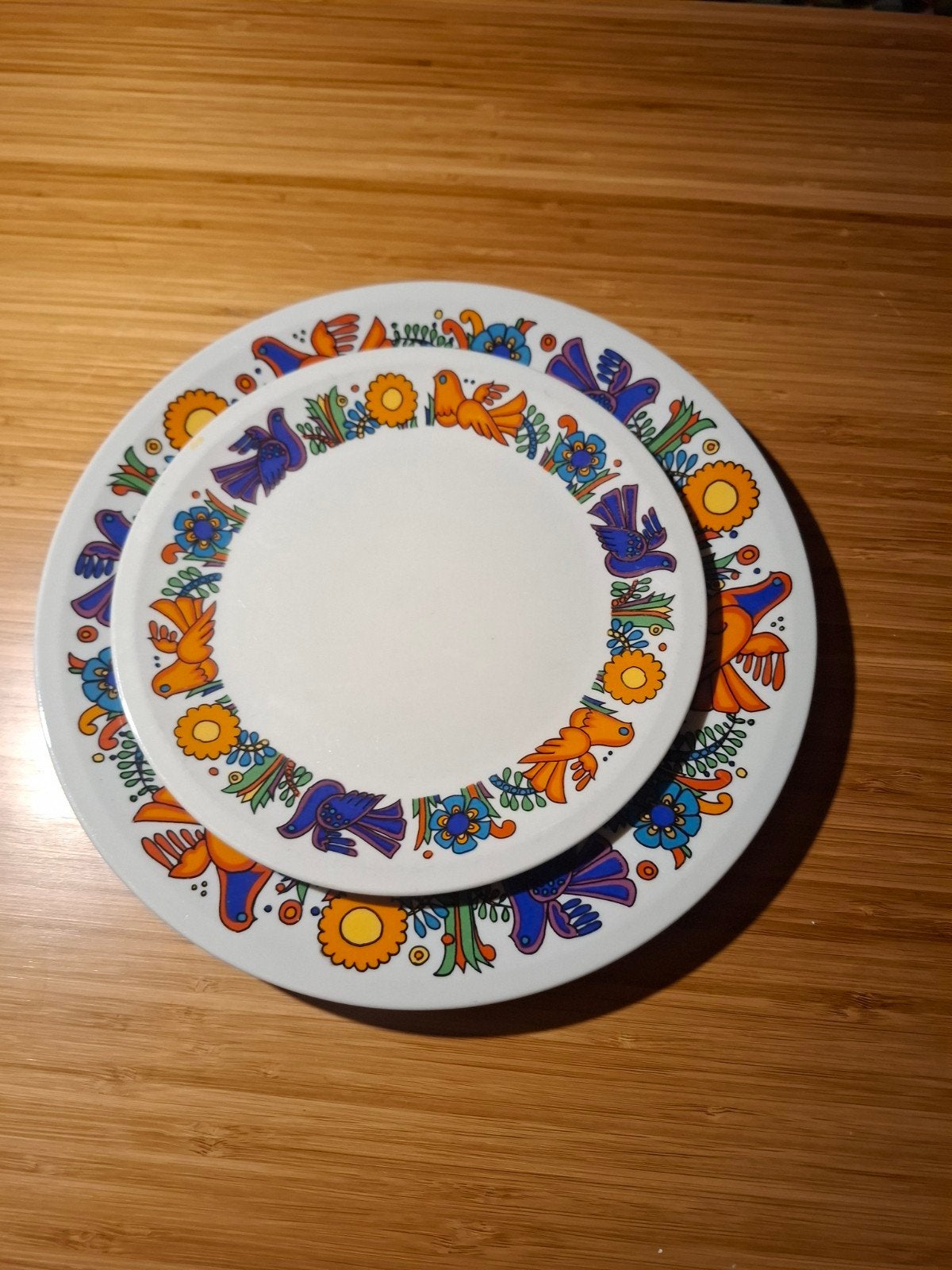 2 Villeroy en Boch Acapulco borden, Ophalen of Verzenden, Porselein, Overige stijlen, Bord(en)