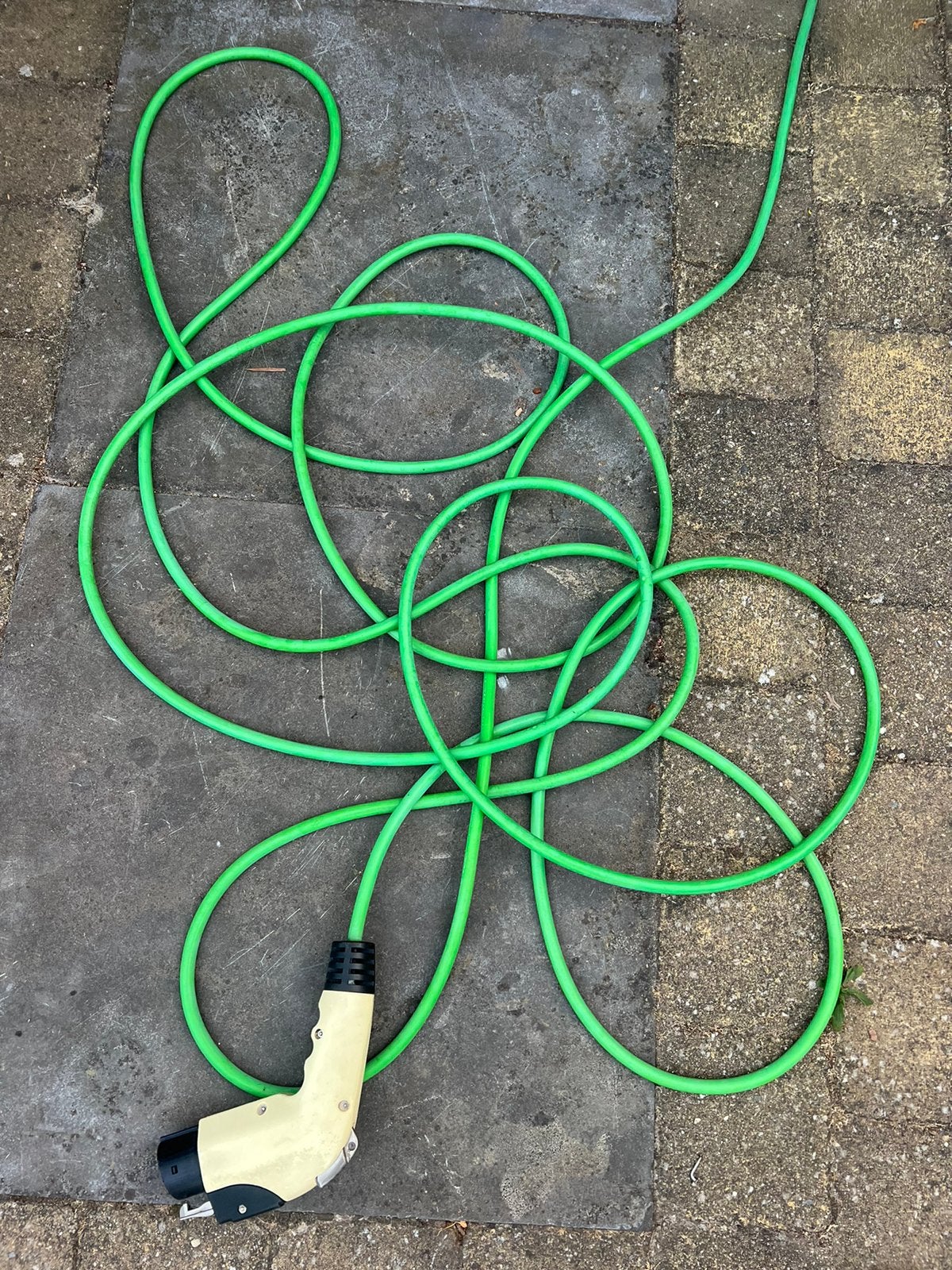 Laadkabel 10 meter met open einde type 1 stekker merk Ratio, Ophalen of Verzenden, Zo goed als nieuw