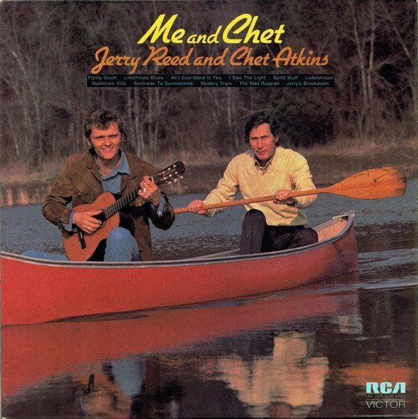 LP Jerry Reed and Chet Atkins - Me and Chet, Ophalen, Gebruikt, 12 inch