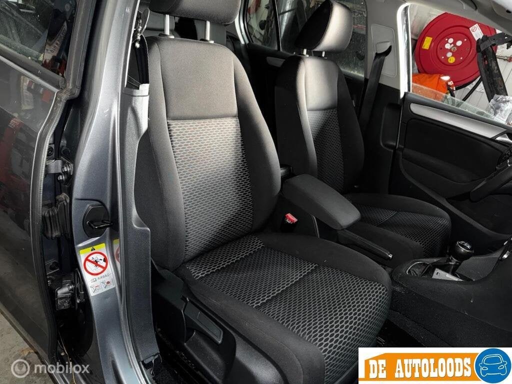 Bekledingset grijs stof Volkswagen Golf 6 VI, Gebruikt, Volkswagen, Ophalen of Verzenden, Volkswagen
