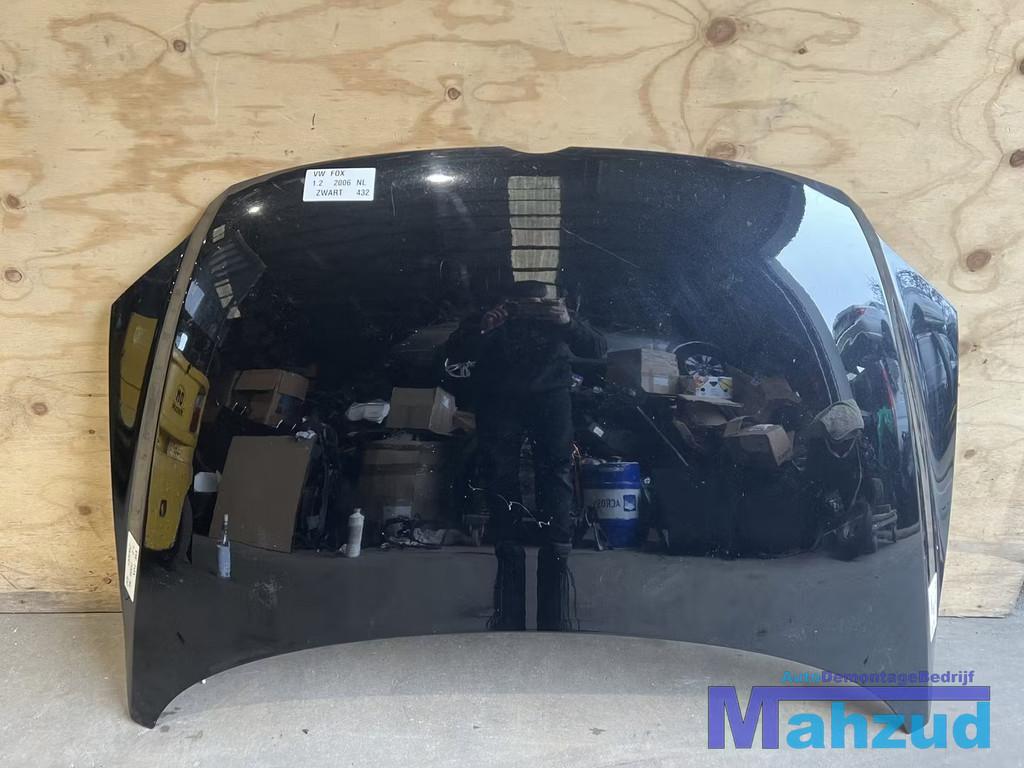VW FOX ZWART motorkap 2003-2015, Auto-onderdelen, Gebruikt, Volkswagen, Volkswagen AG, Motorkap