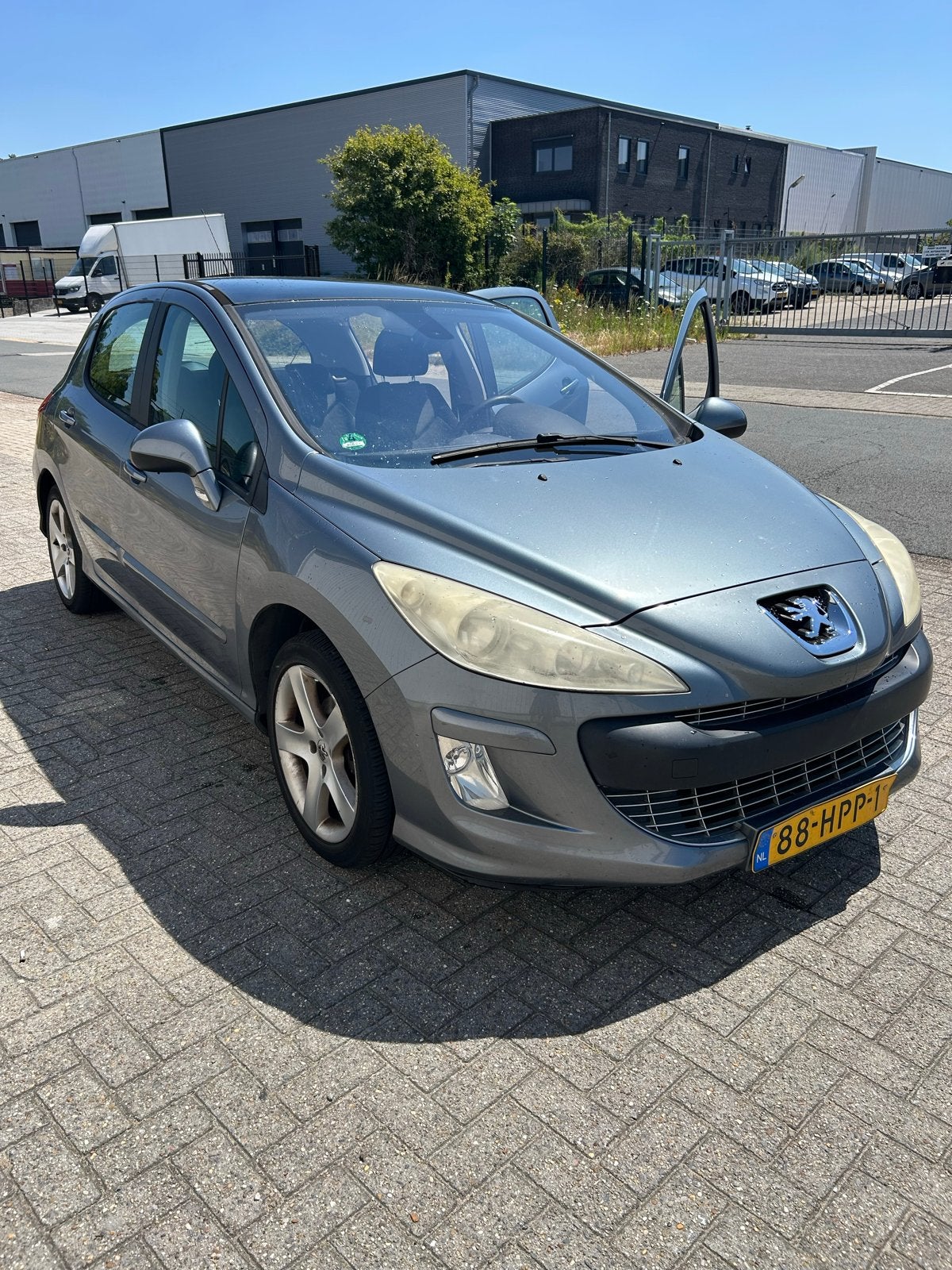 Peugeot 308 1.6 VTI 5-DRS 2009 Grijs APK tot 16-01-2027, Auto's, Voorwielaandrijving, 680 kg, 4 cilinders, 1650 kg