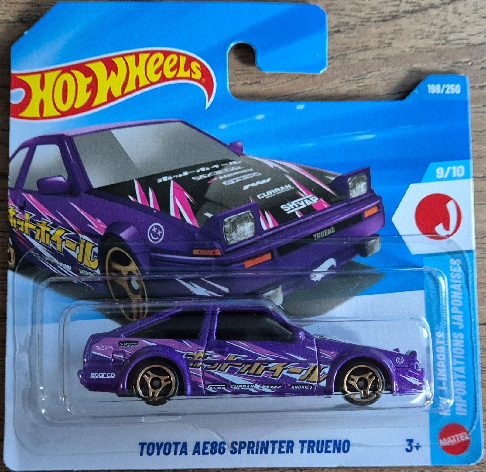 Hot Wheels Toyota AE86 Sprinter Trueno, Ophalen of Verzenden, Nieuw, Auto