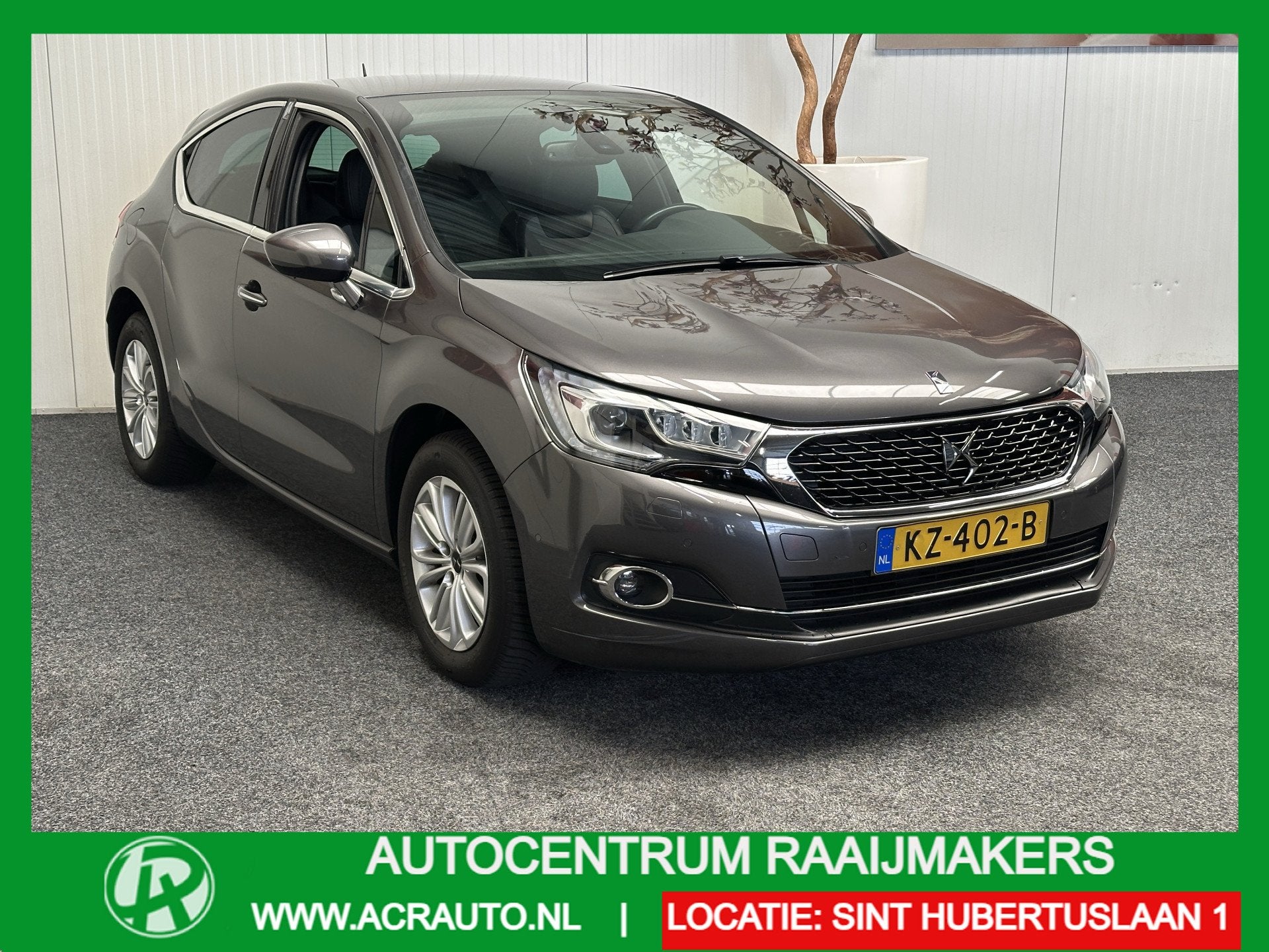 DS DS 4 1.6 THP 165PK AUTOMAAT CHIC NAVIGATIE CRUISE CONTROL, Auto's, DS, Dealer onderhouden, Stof, Gebruikt, Euro 6