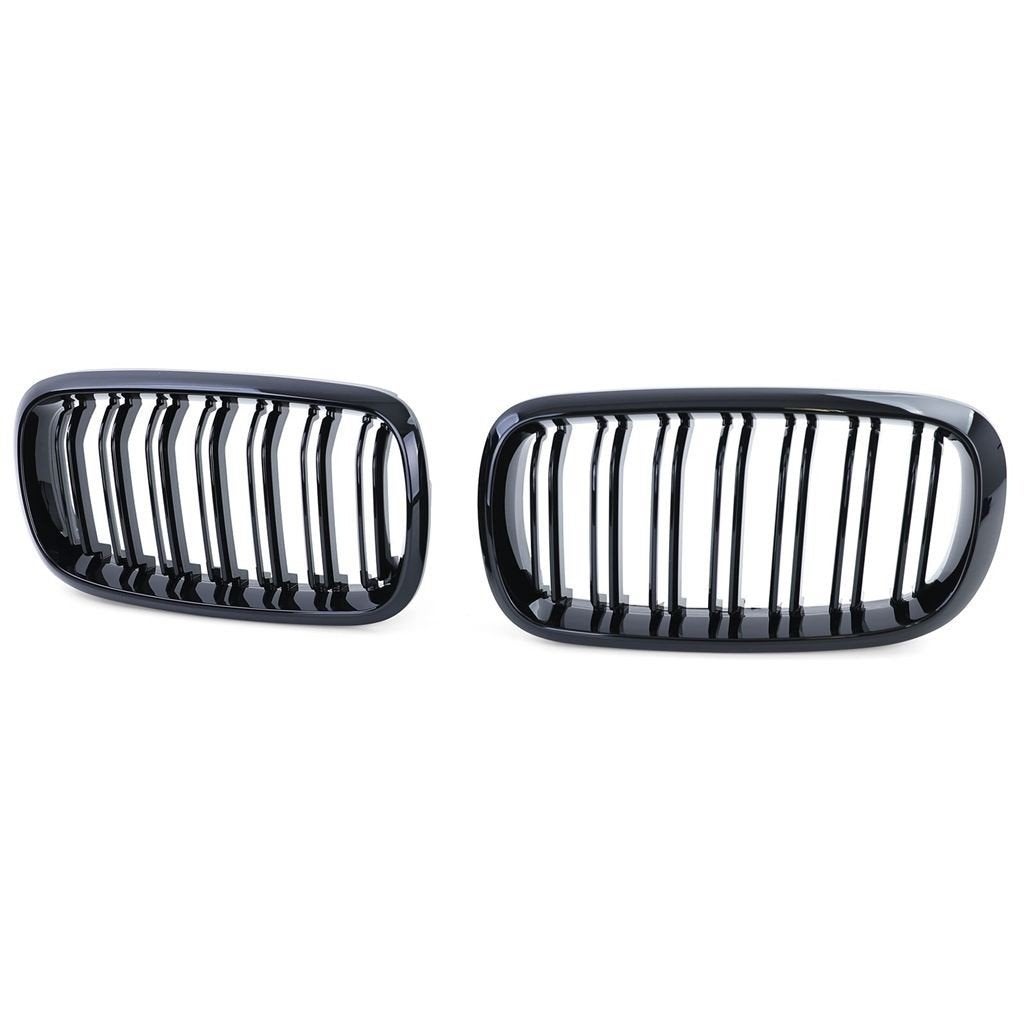 Grilll Voor Bmw X5 F15 X6 X16 Gans Zwart Dubbele Spijl, Verzenden, Automotive Parts, A.parts@hotmail.nl, Trasmolenlaan 12 3447 GZ Woerden