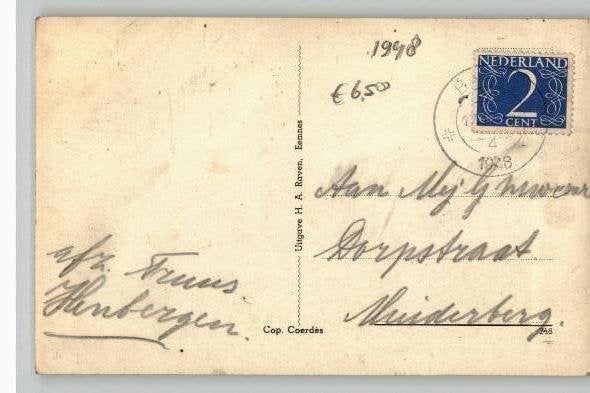 Eemnes 3 mooie kaarten jaren 50, Ophalen of Verzenden, 1940 tot 1960, Gelopen, Utrecht