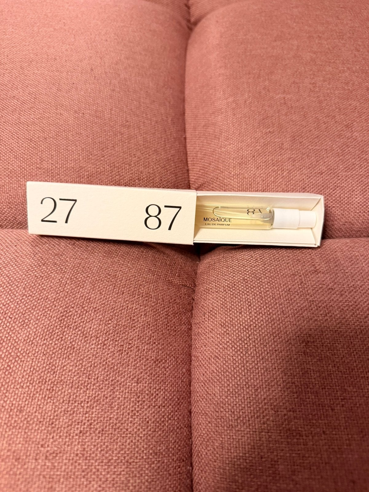 Nieuw 27 87 Mosaïque Eau de Parfum 7 ml, Ophalen, Nieuw