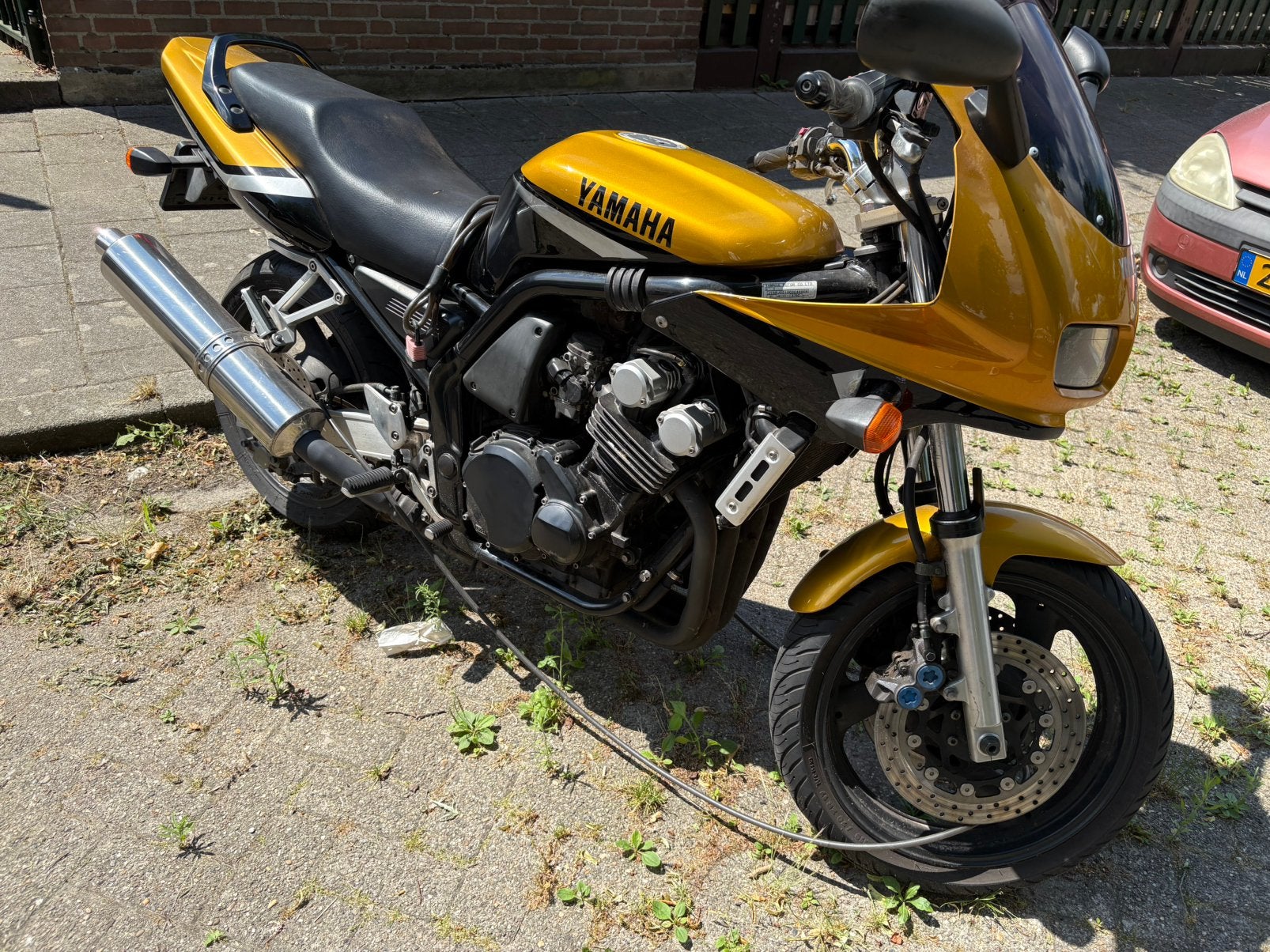 Yamaha FZS600 Fazer 2000 – nette staat – 52.369 km, Particulier, Toermotor