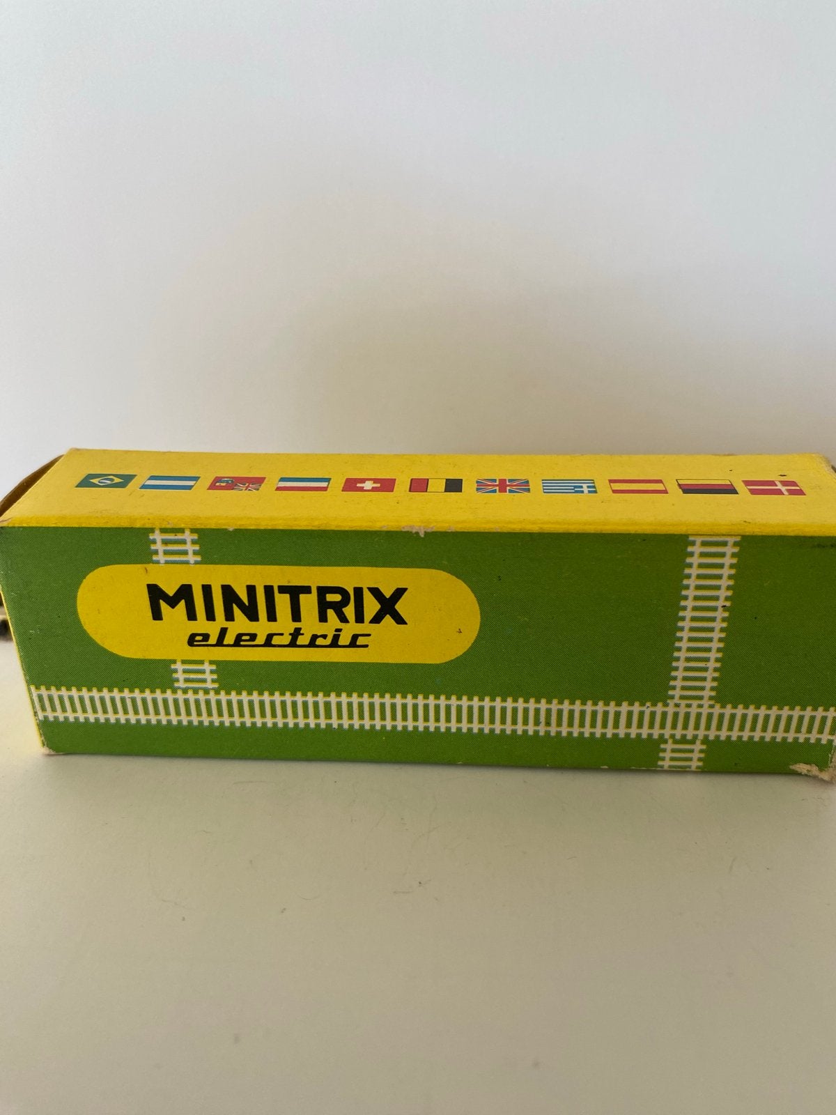 Minitrix Shell Tankwagon - Geel, Hobby en Vrije tijd, Gebruikt, Gelijkstroom, Trix, Wagon