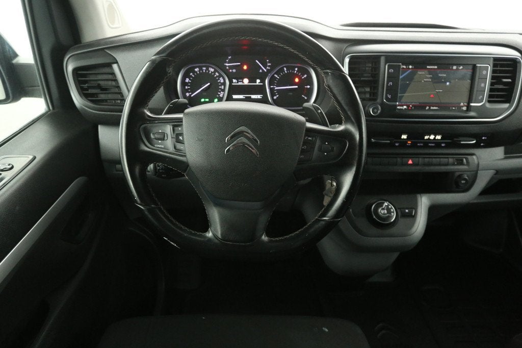 Citroën Jumpy 2.0 BlueHDI L3H1 180PK | Dubbele Cabine | Aut, Stof, Gebruikt, Euro 6, 4 cilinders
