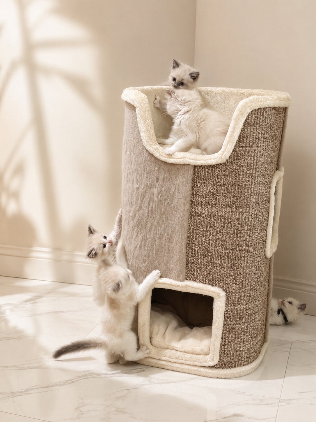 Ragdoll kitten, Poes