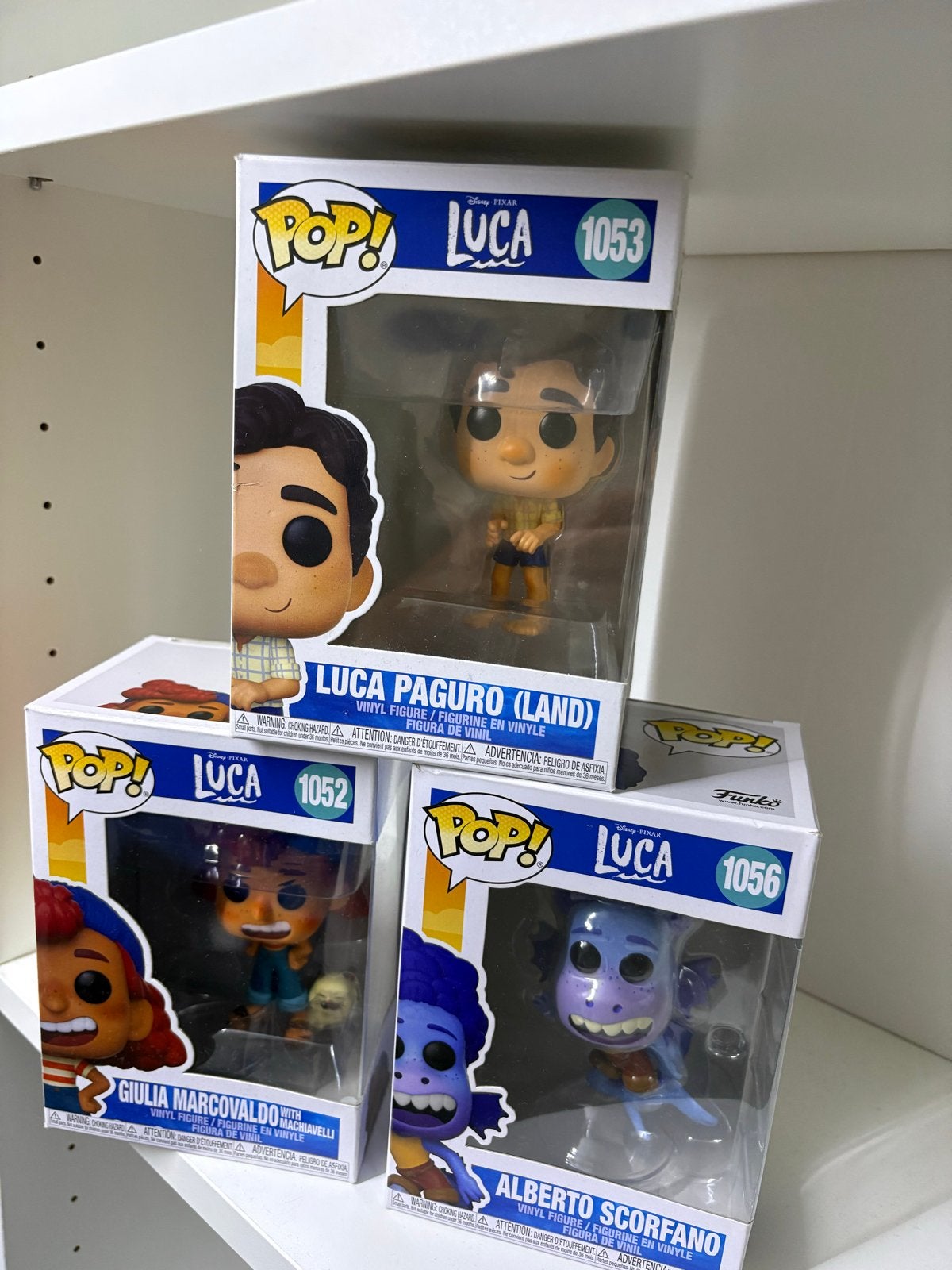 Funko Pop! Disney Pixar Luca Set (3 stuks), Ophalen, Nieuw