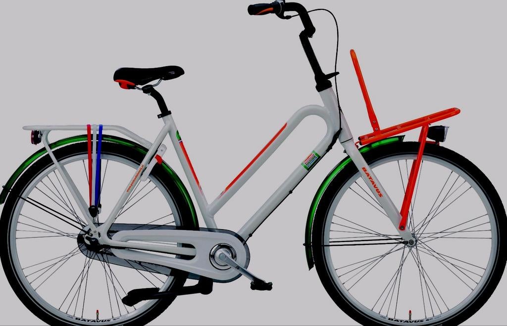 Postcode Loterij fiets 3 naad versnelling 28 inch wielen, Ophalen, Versnellingen, Batavus postcode Loterij, Schijfrem