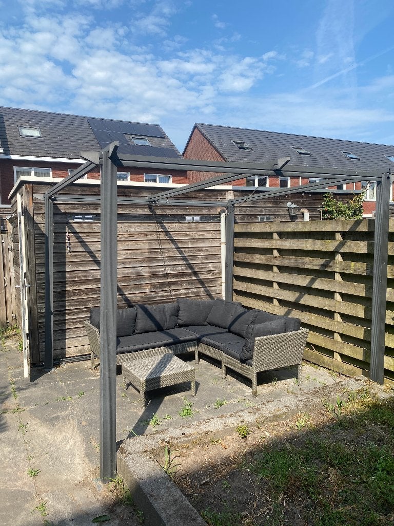 Pergola 3 x 3 meter, Ophalen, Gebruikt, Tuinpaviljoen