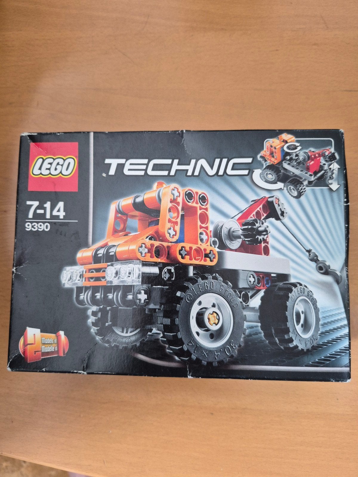 Lego Technic 9390 Mini Sleepwagen - Ongeopend/Sealed, Lego, Nieuw, Ophalen of Verzenden, Technic