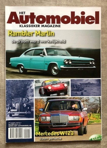 Automobiel: Mercedes W123, Porsche 911, Opel Admiral, Ophalen of Verzenden, Zo goed als nieuw, Algemeen