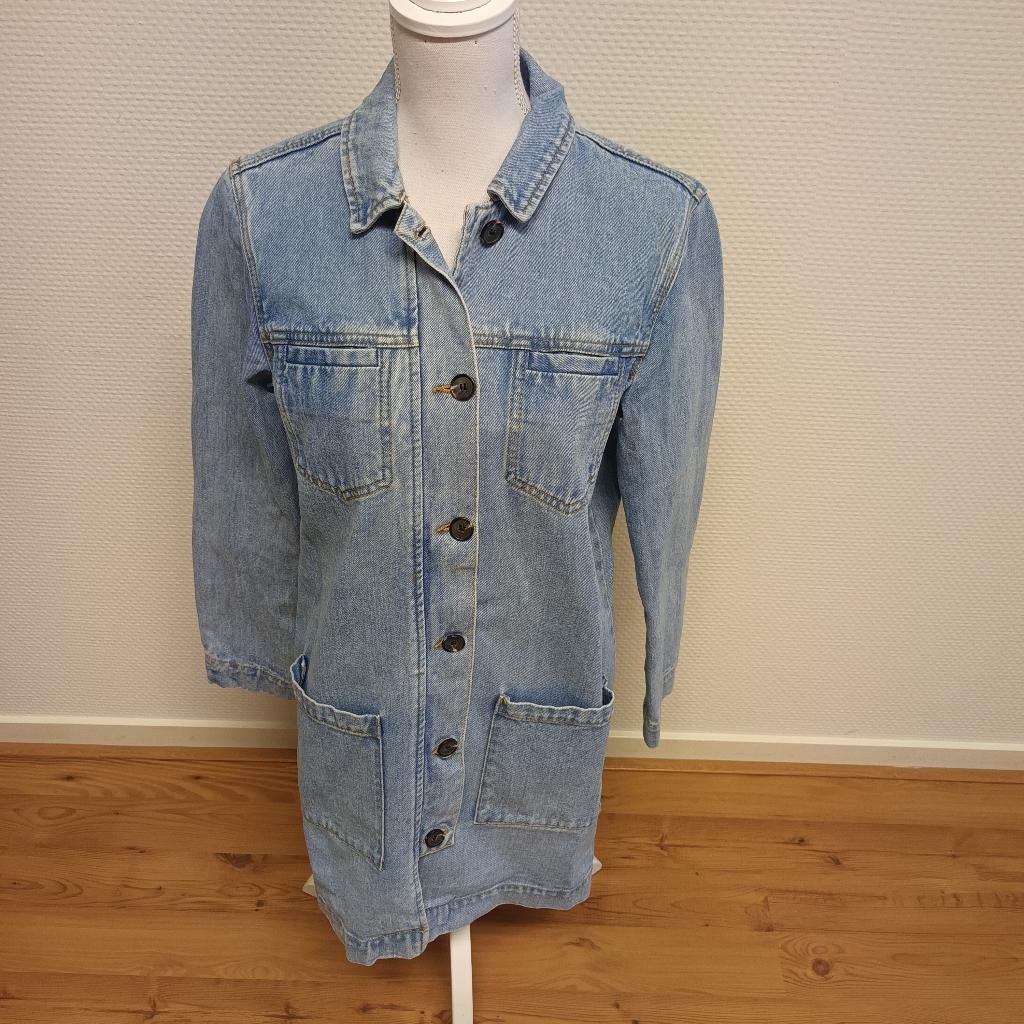 MODSTRÖM-Nieuwstaat leuke spijkerjas, blauw, maat S., Kleding | Dames, Modström, Blauw, Ophalen of Verzenden, Zo goed als nieuw
