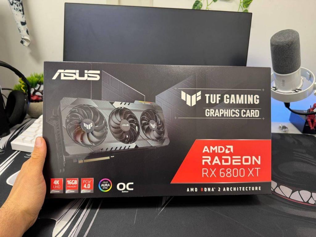 RX 6800XT 16GB ASUS TUF Gaming, Ophalen of Verzenden, Zo goed als nieuw, GDDR6, PCI-Express 4