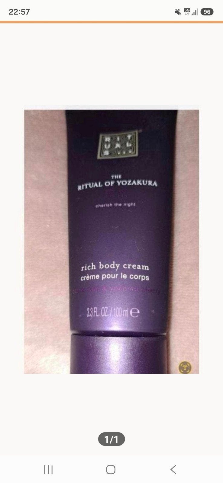 Bodycream yokazura, Sieraden, Tassen en Uiterlijk, Uiterlijk | Lichaamsverzorging, Ophalen of Verzenden, Nieuw, Bodylotion, Crème of Olie