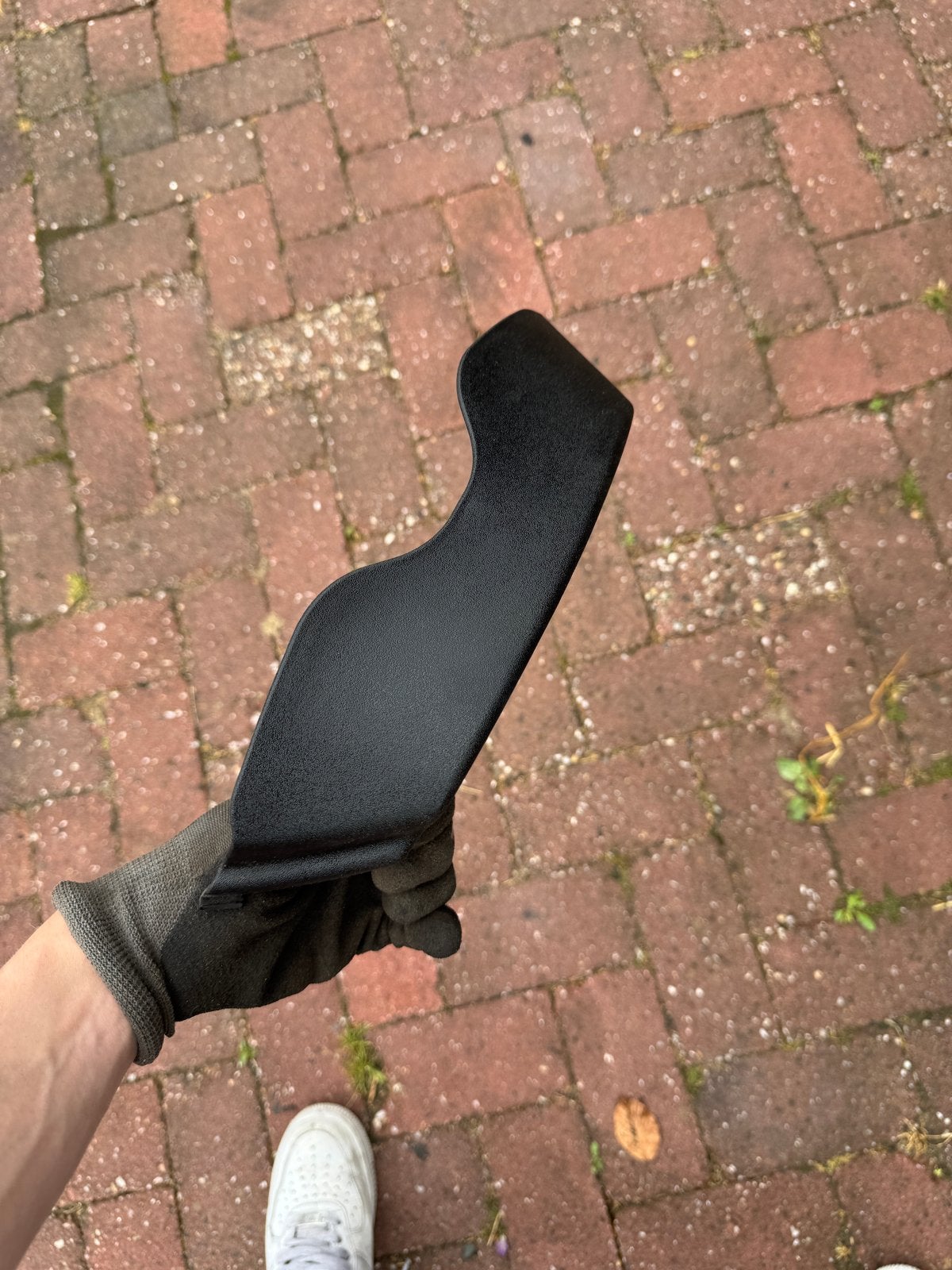 Beenschild vak kapje Piaggio Zip, Fietsen en Brommers, Brommeronderdelen | Scooters, Ophalen of Verzenden, Gebruikt, Kap, Piaggio