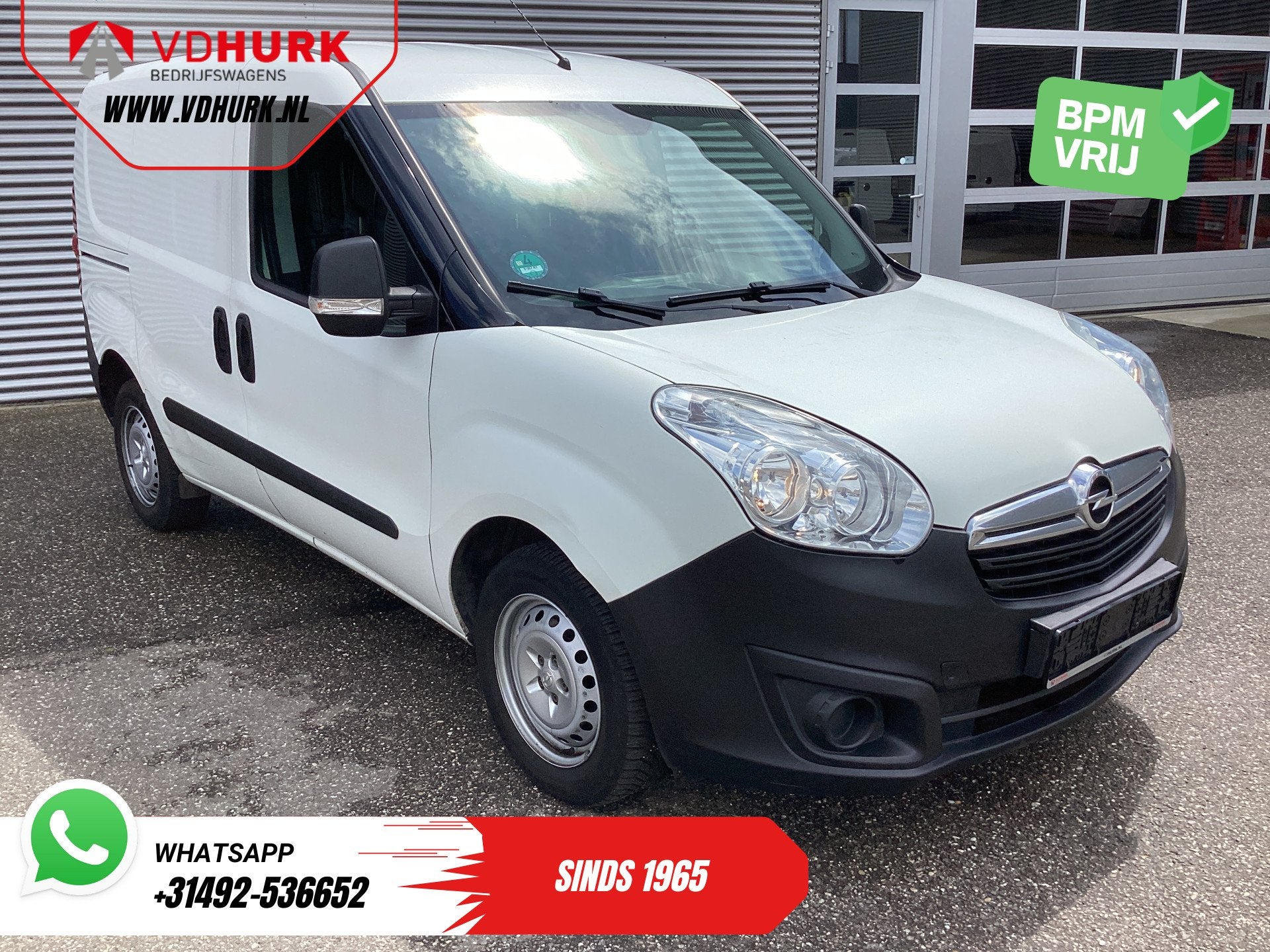 Opel Combo 1.3 CDTi 96 pk EXPORT Airco/ Bluetooth/ Trekhaak, Auto's, Bestelauto's, Voorwielaandrijving, Stof, Gebruikt, Euro 6