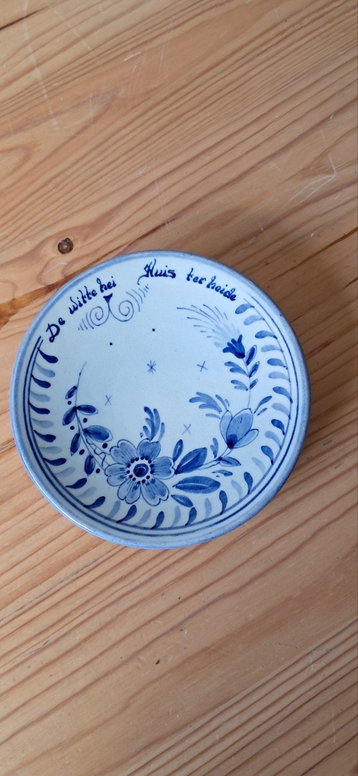 delfts blauw bordje, Ophalen of Verzenden