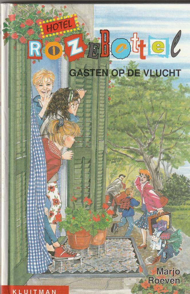 Hotel rozebottel gasten op de vlucht 127 blz., Ophalen of Verzenden, Zo goed als nieuw, Fictie