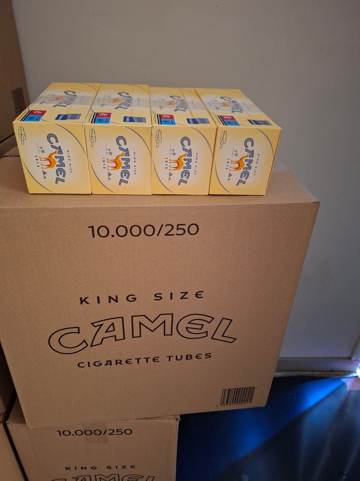Partij camel hulzen 40*250 stuks, Verzamelen, Rookartikelen, Aanstekers en Luciferdoosjes, Ophalen of Verzenden, Nieuw, Aansteker