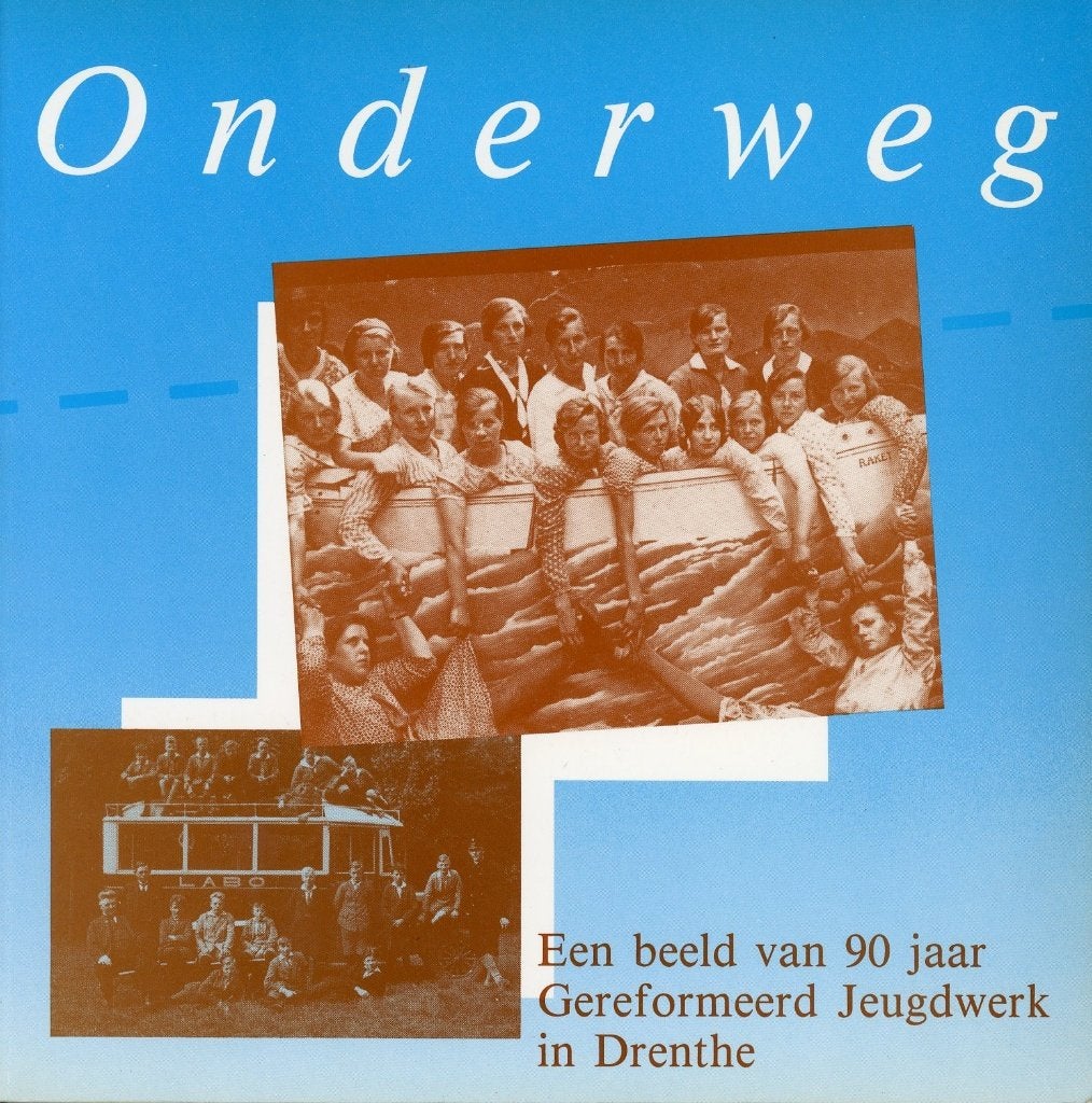 Onderweg, een beeld van 90 jaar Gereformeerd Jeugdwerk in Dr, Ophalen of Verzenden, Zo goed als nieuw