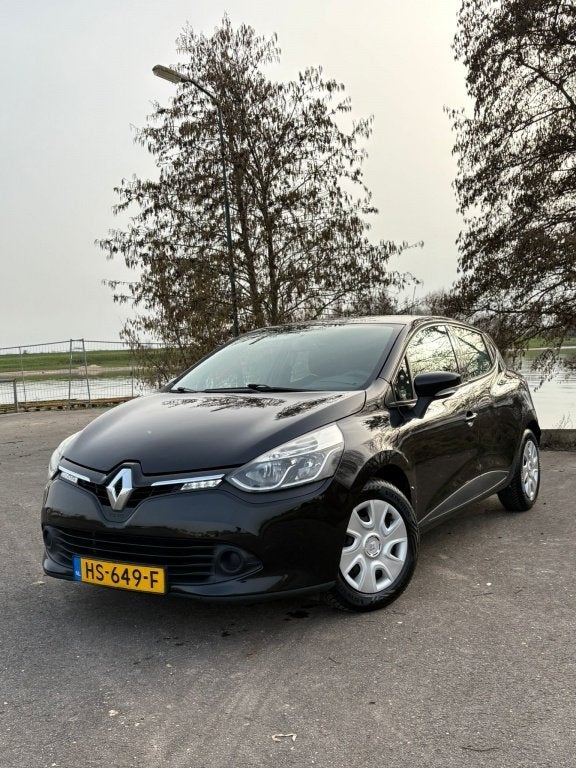 Renault Clio 0.9 TCe Expression Org NL Airco Cruise goed ond, Auto's, Voorwielaandrijving, 898 cc, Leder en Stof, Zwart