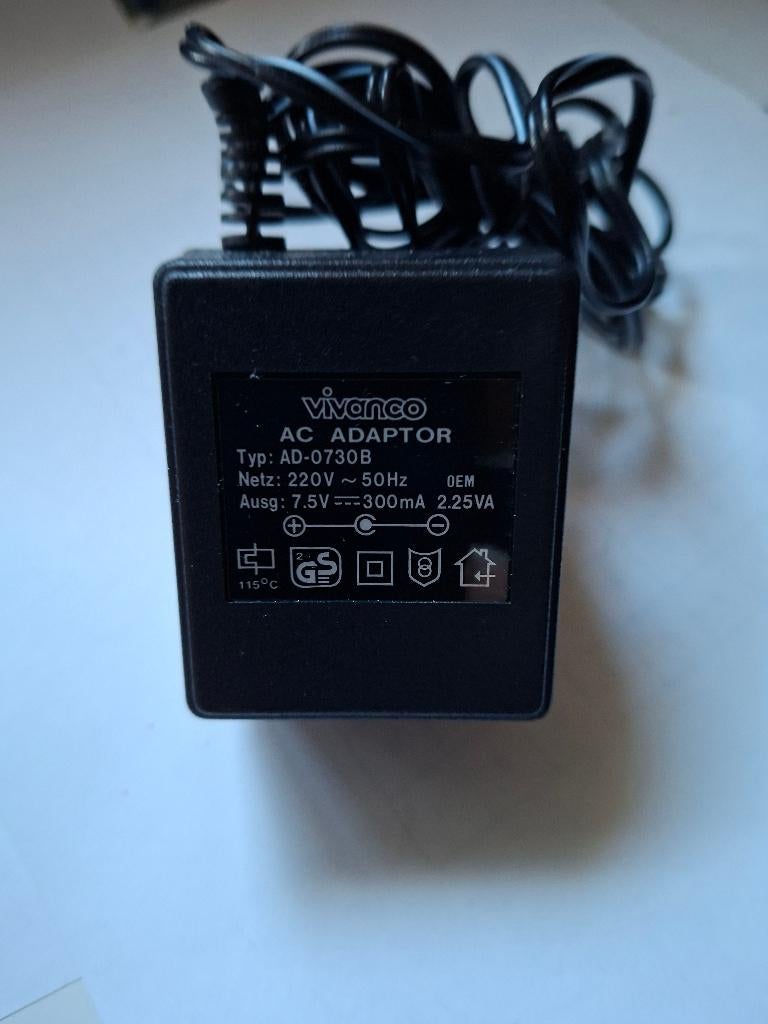 Vivanco AD-0730B netadapter/voeding, Ophalen of Verzenden, Gebruikt