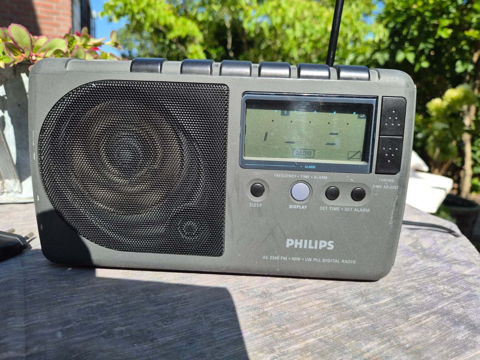 Philips AE 2340 FM MW LW PLL Digital Radio - min antennetip, Ophalen of Verzenden