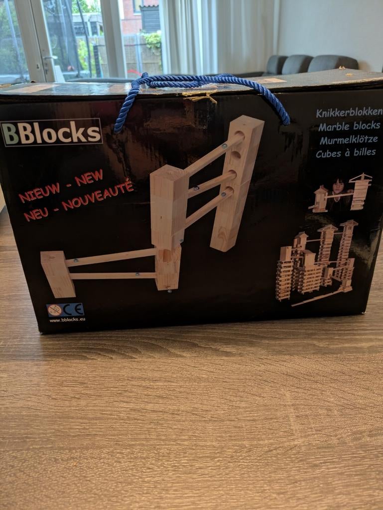 BBlocks knikkerblokken - knikkerbaan - Zo goed als nieuw, Kinderen en Baby's, Ophalen of Verzenden, Zo goed als nieuw, Overige merken
