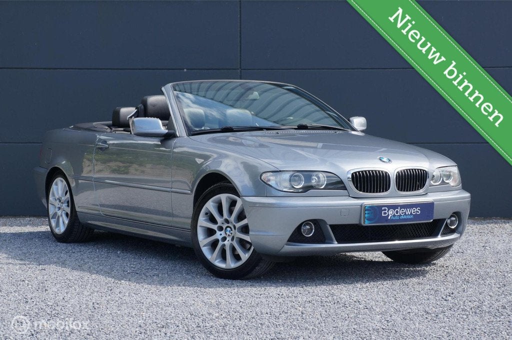 BMW 3-serie Cabrio 320Ci Aut. Special Executive Org NL Mooi, Auto's, BMW, Achterwielaandrijving, Gebruikt, Zwart, Cabriolet