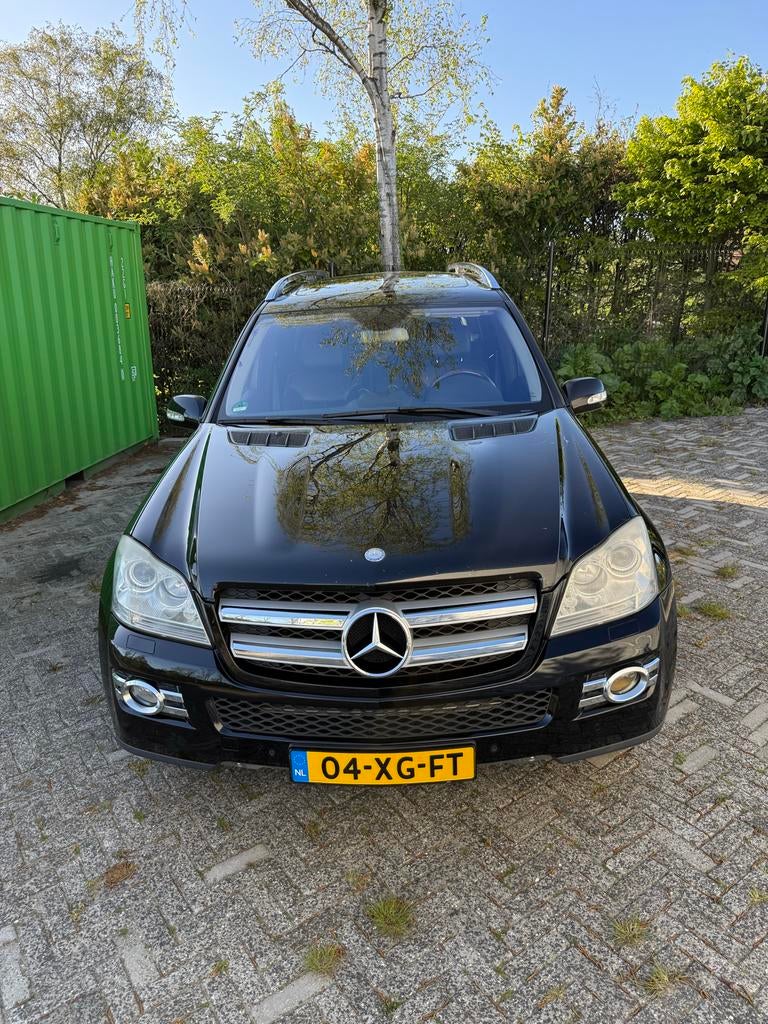 Mercedes-Benz GL 3.0 CDI Gl350 4MATIC AUT 2007 Zwart, Auto's, Automaat, GL, Zwart, 7 stoelen